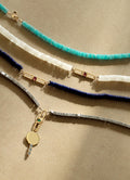 Poize Lock Rainbow Moonstone Necklace