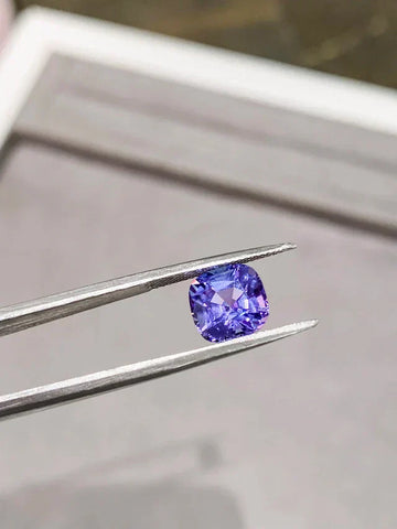 Kimjoux's cushion Tanzanite gemstone