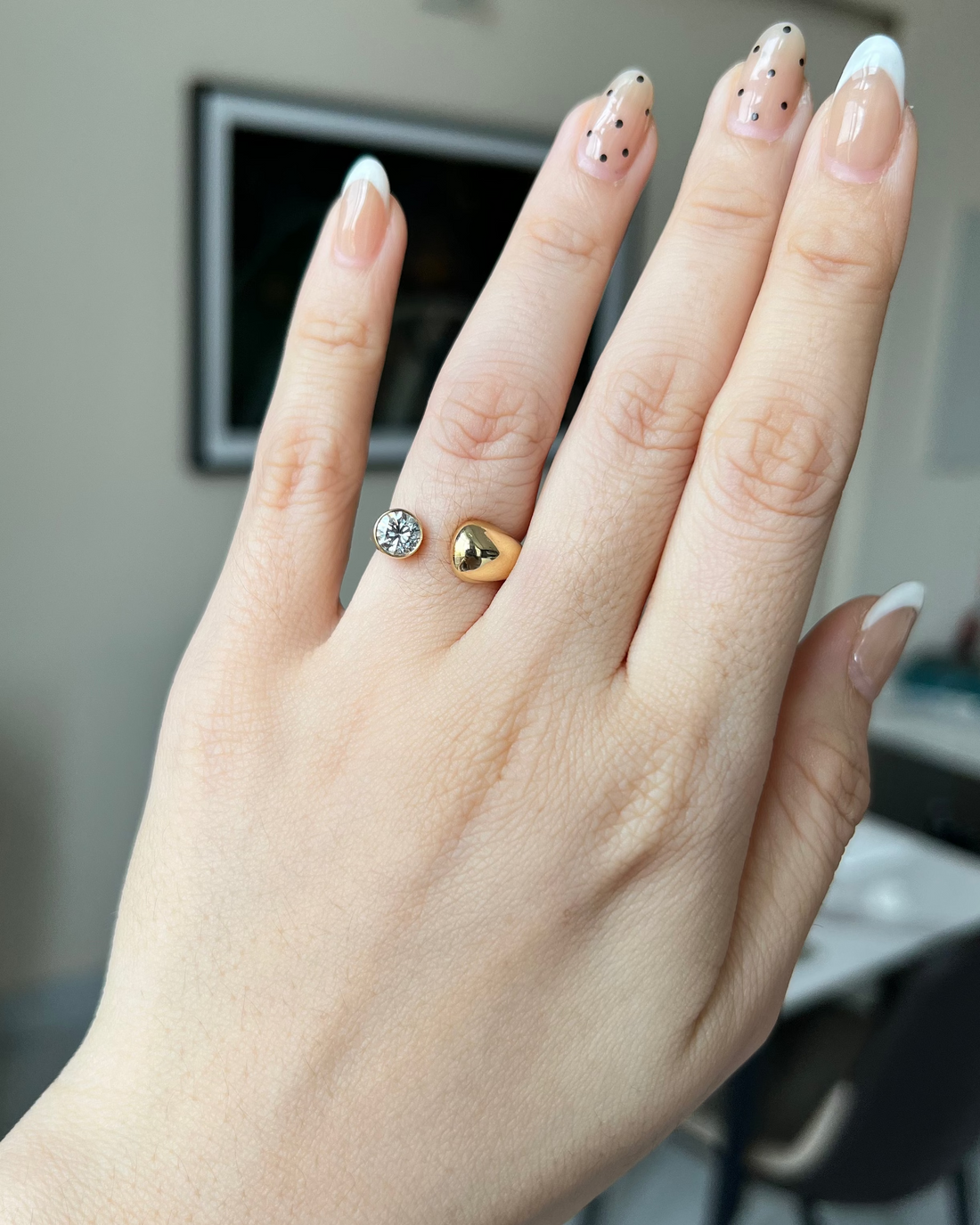 Eclipse Round Diamond Ring