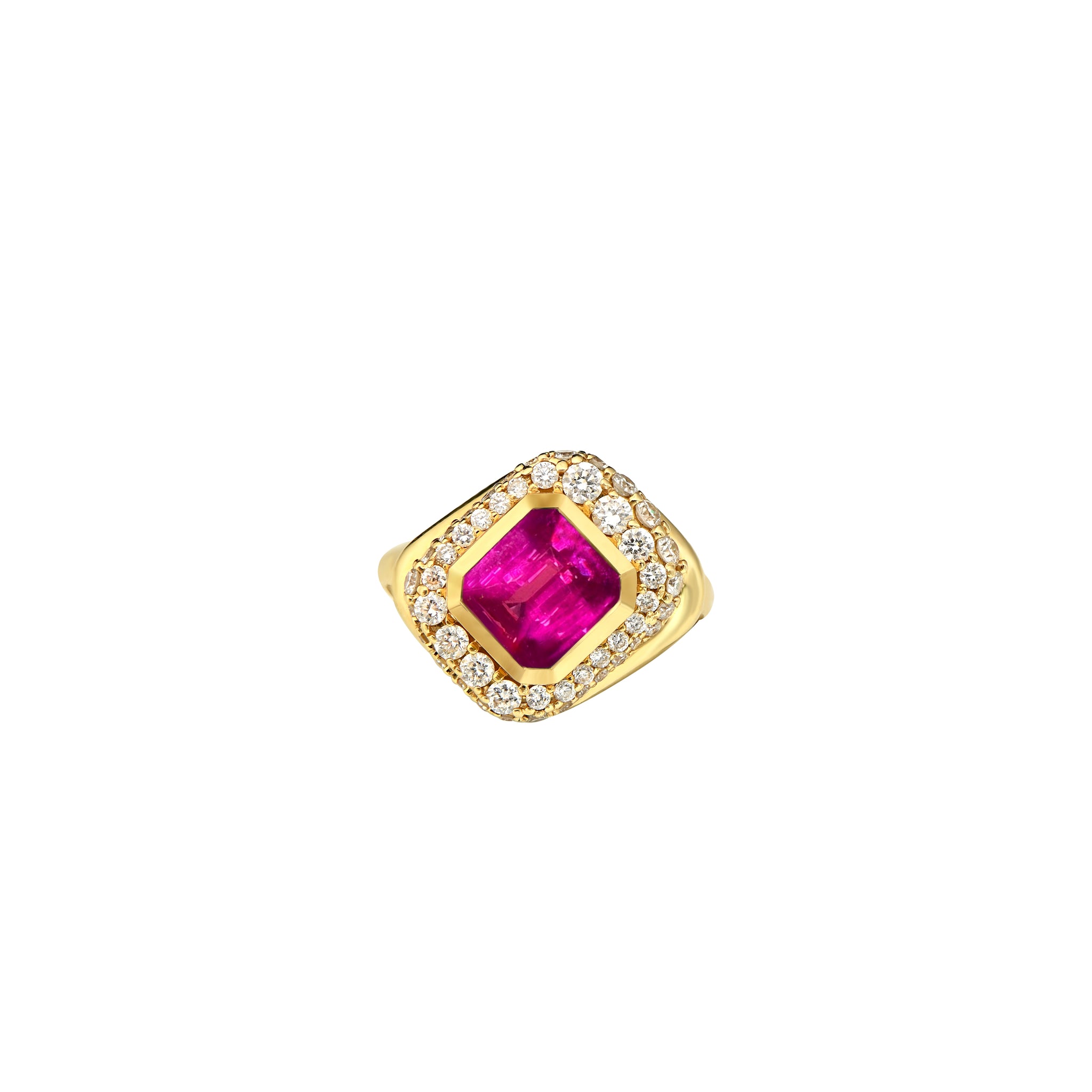 The Blueprint Signet Mahenge Spinel Ring