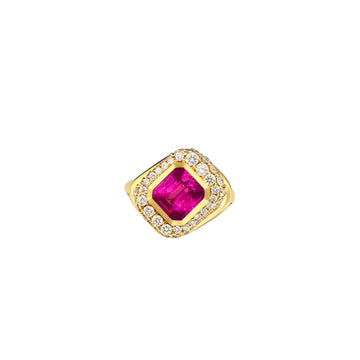The Blueprint Signet Mahenge Spinel Ring