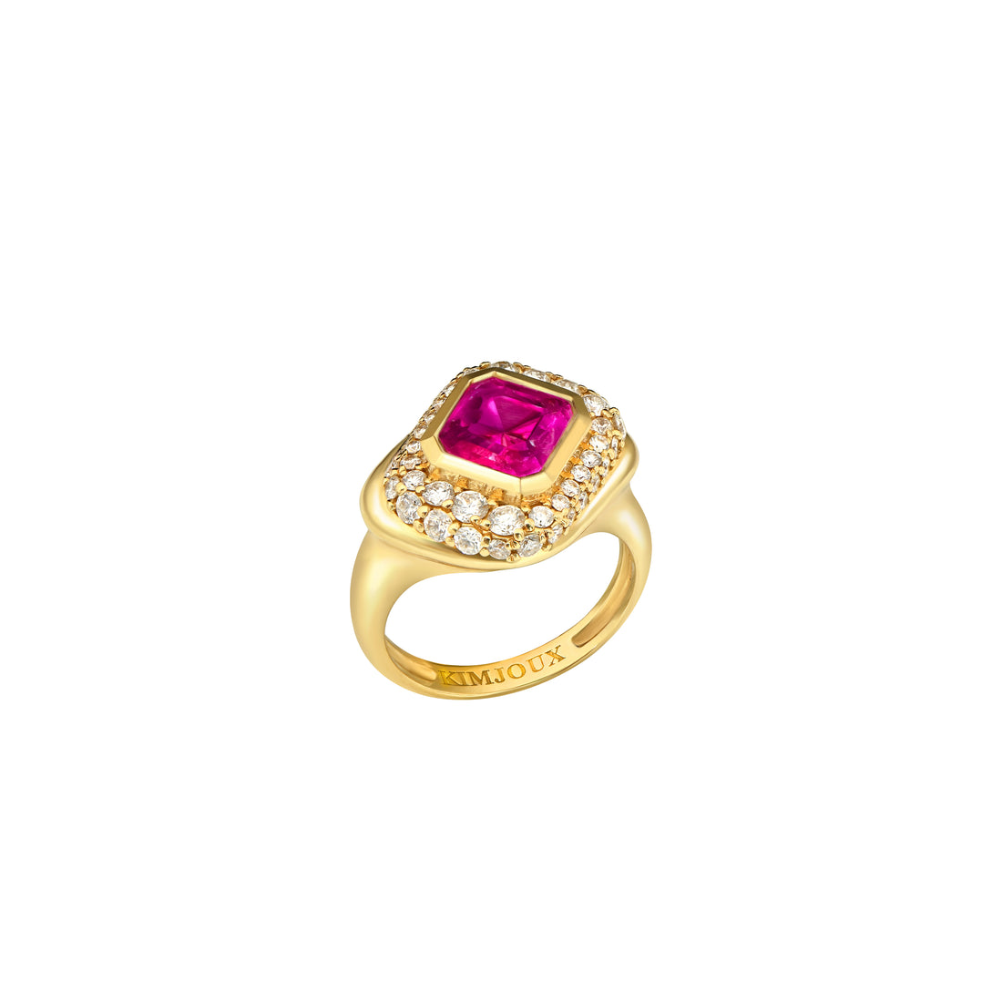 The Blueprint Signet Mahenge Spinel Ring